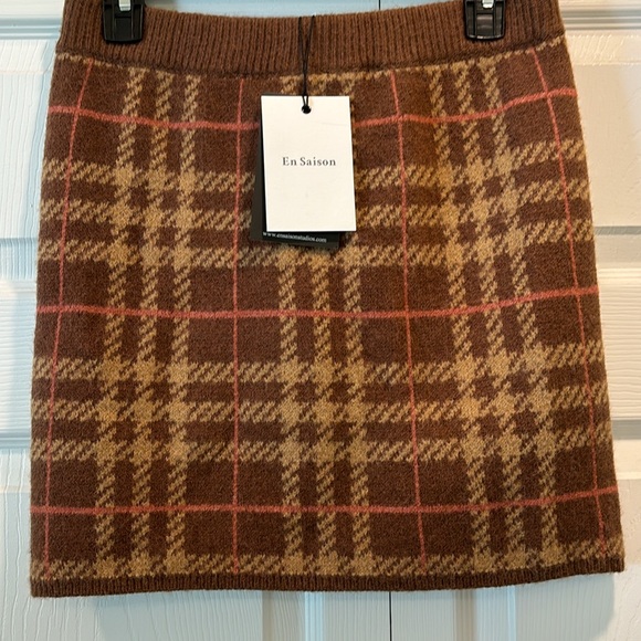 En Saison Bronte Sweater Skirt NWT - Picture 4 of 5
